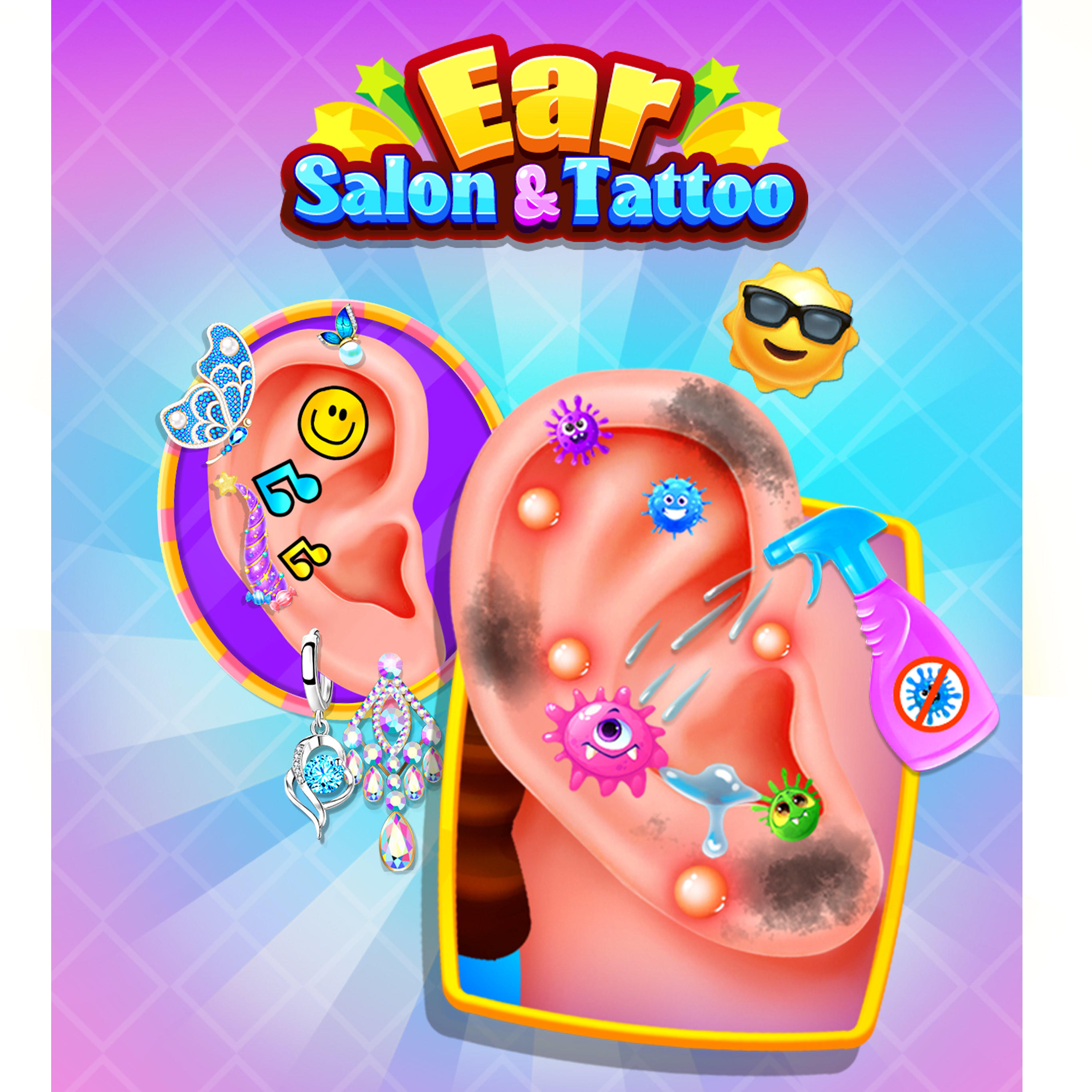 Captura de Tela do Jogo Ear Salon - Doctor Care&Tattoo