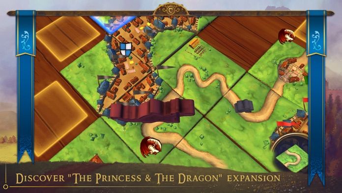 Carcassonne – Tiles & Tactics ภาพหน้าจอเกม