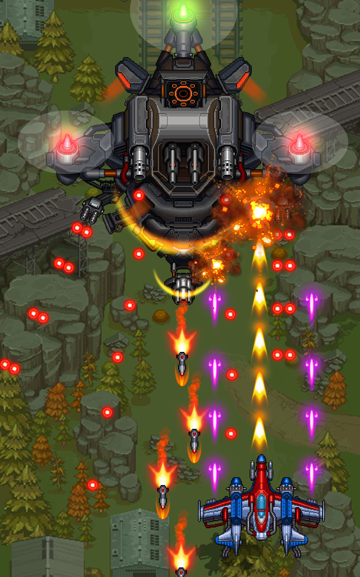 1945 Air Force: 街機飛機射擊 遊戲截圖