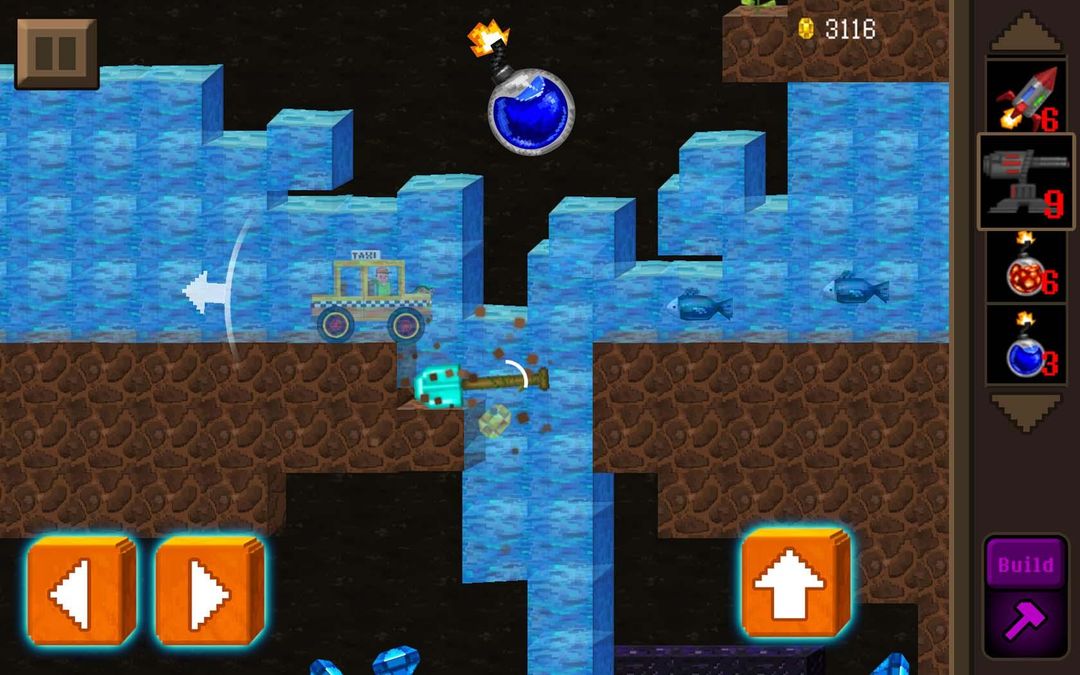 Screenshot of Block Game: Mine, Craft And Drive