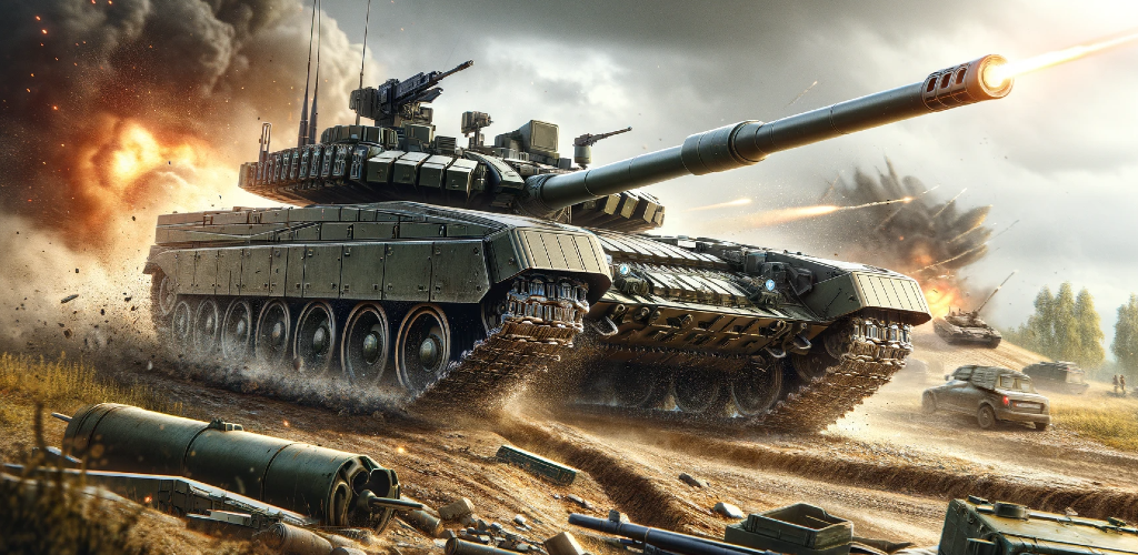 Banner of Tank Force: War games of Blitz 