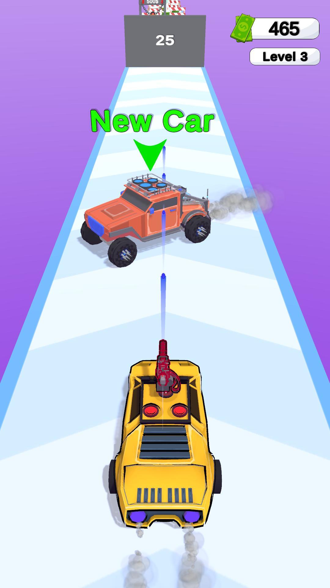 Скриншот игры Mad Car Run