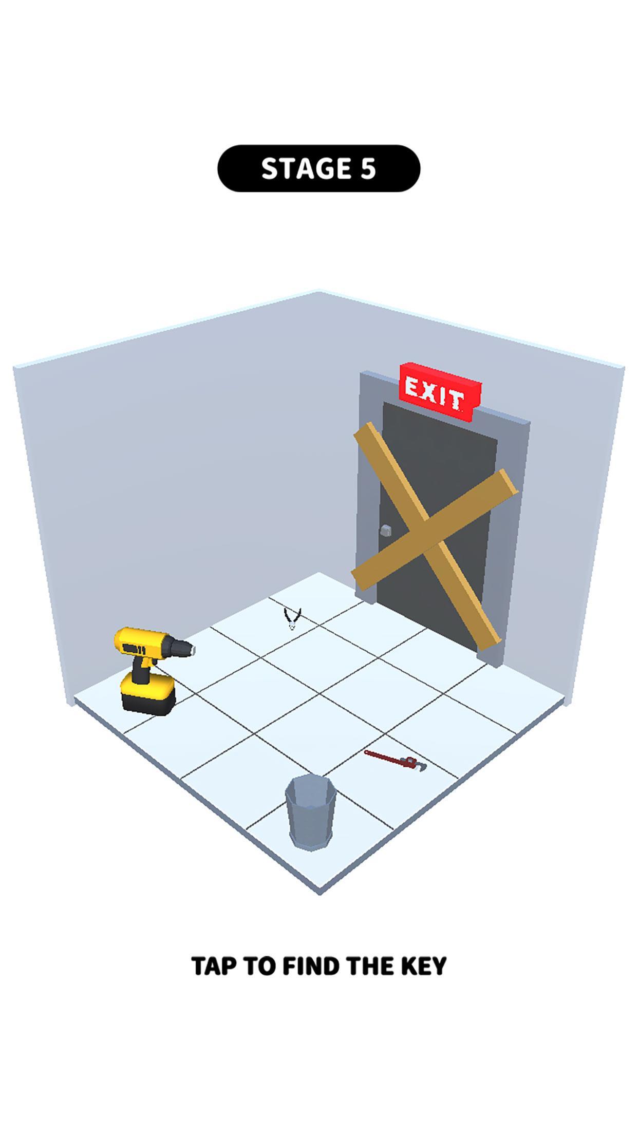 Escape Door- 脳トレ 脱出ゲームのキャプチャ