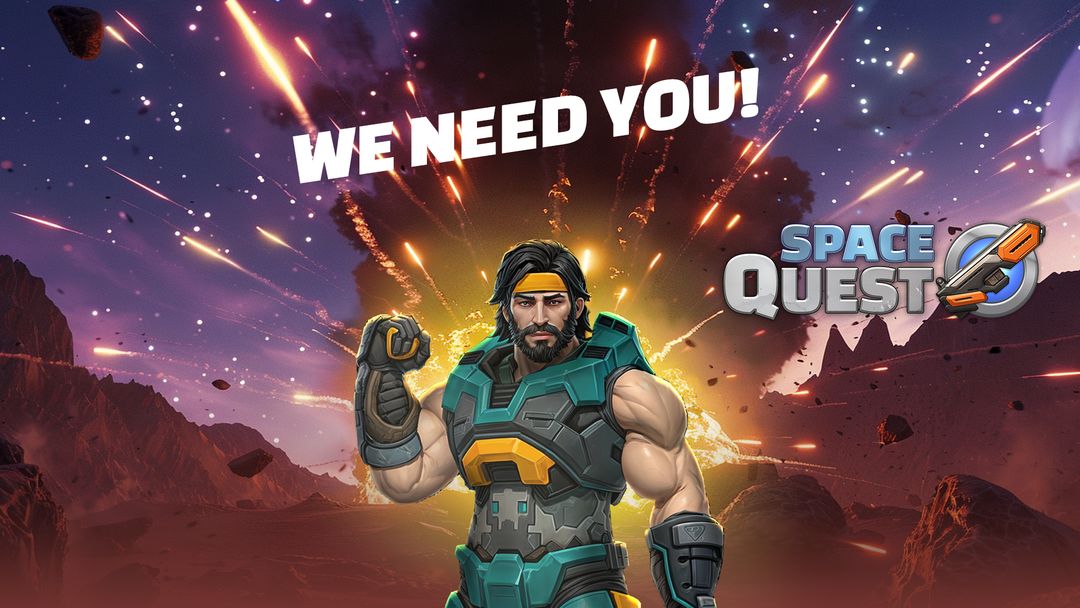 Screenshot of Space Quest: Hero Survivor