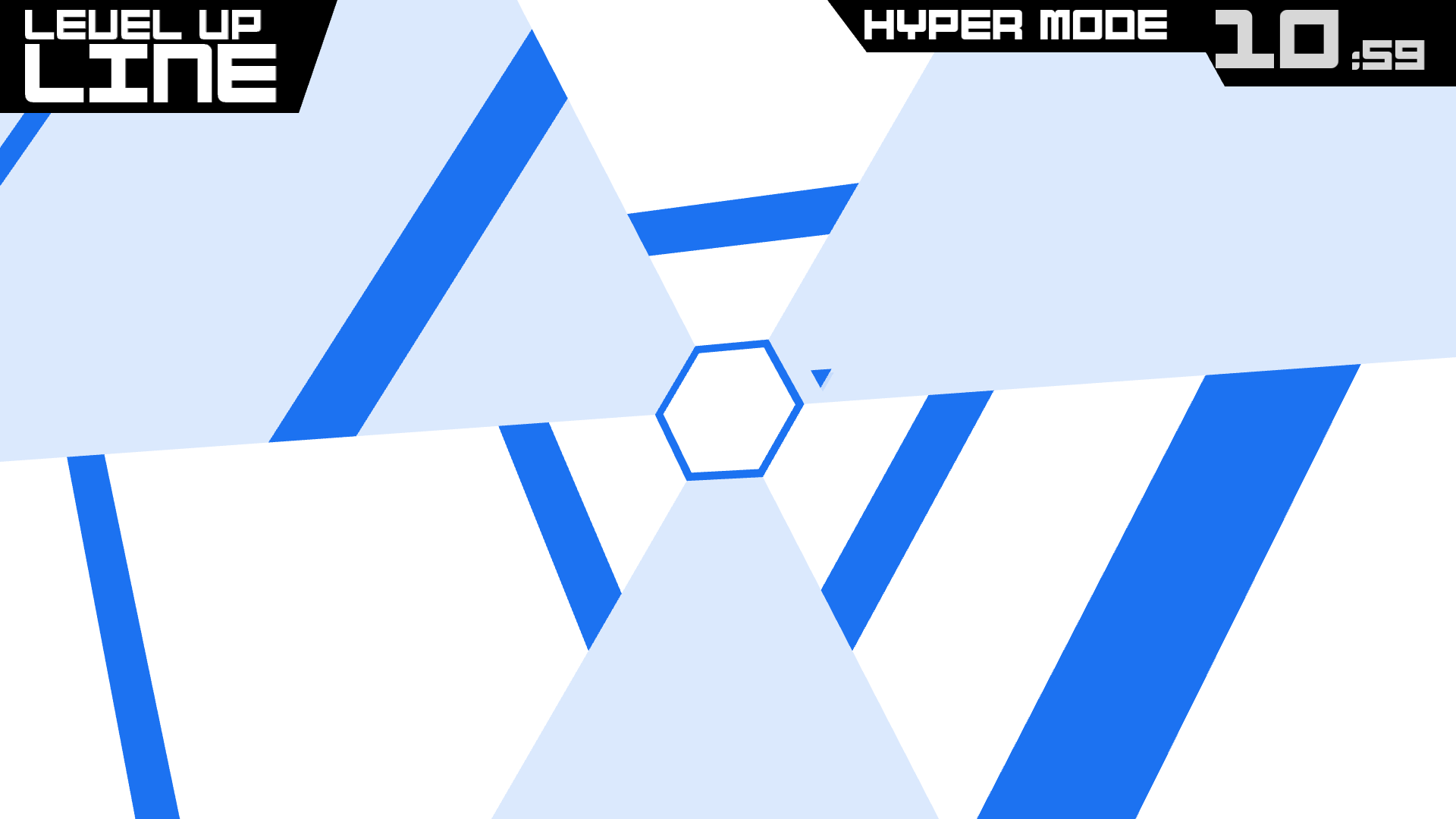 Super Hexagon Game Screenshot