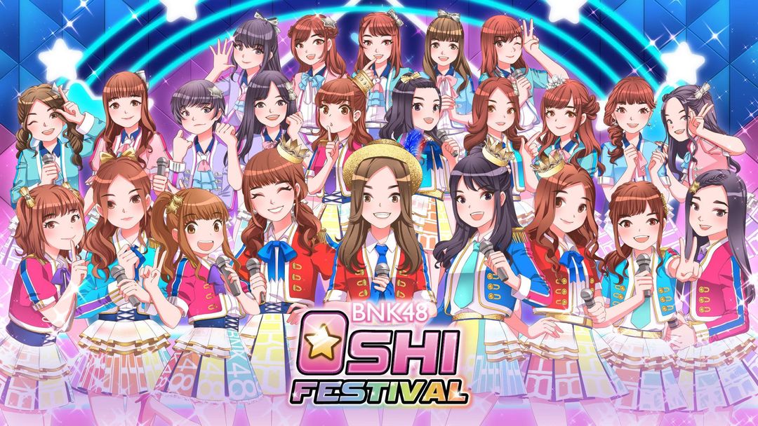 Screenshot of BNK48 Oshi Festival
