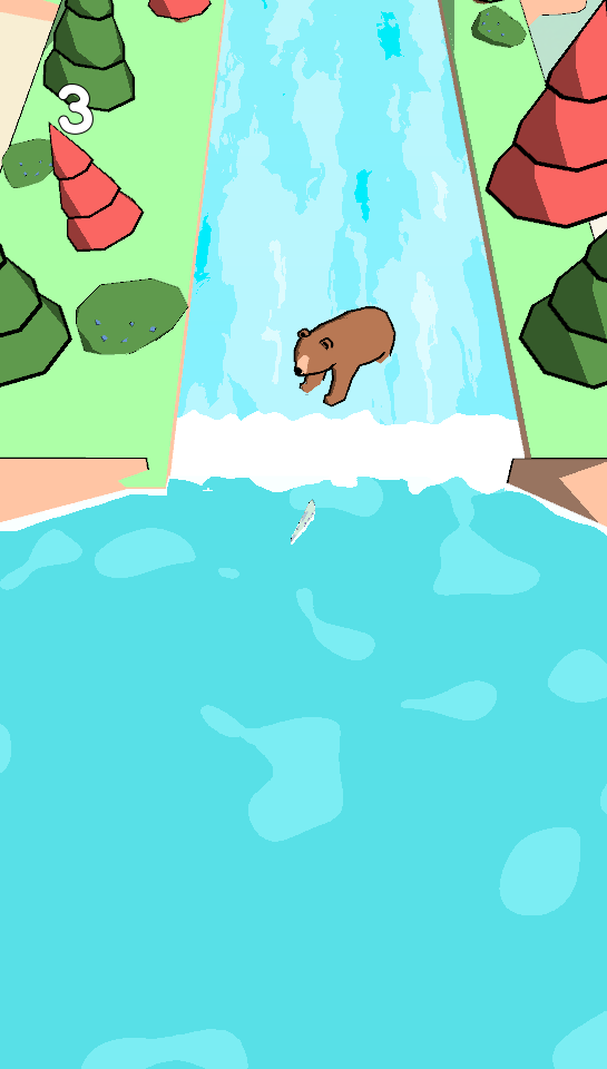 Upstream Struggle Game Screenshot