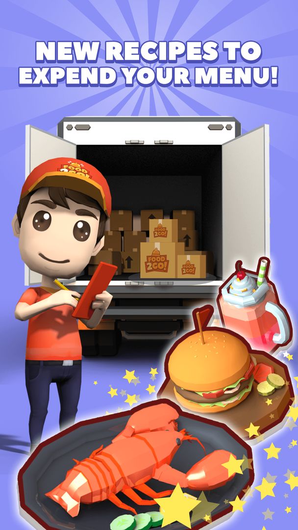 Food to Go 3D screenshot game