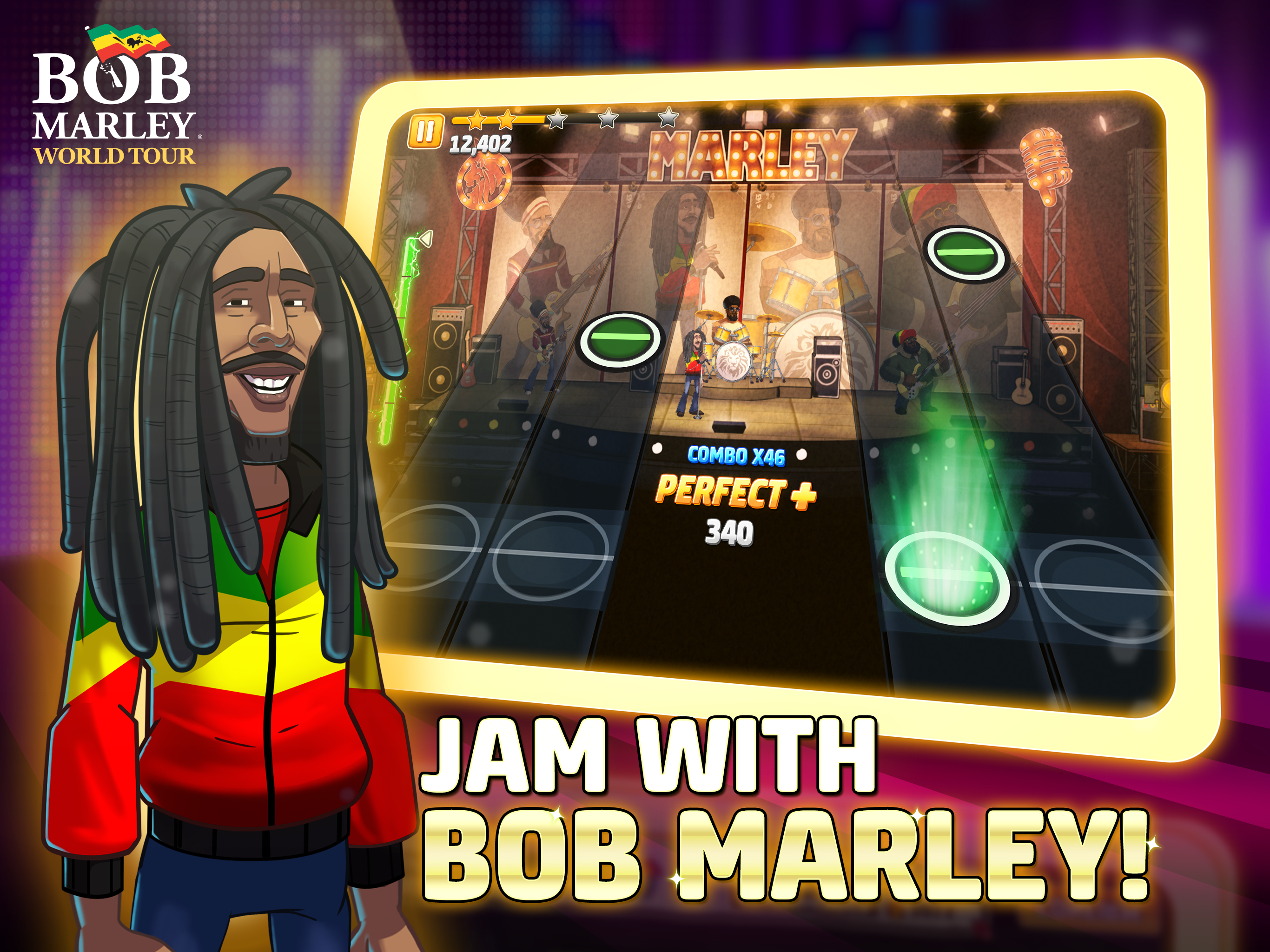 Bob Marley Game: World Tour遊戲截圖