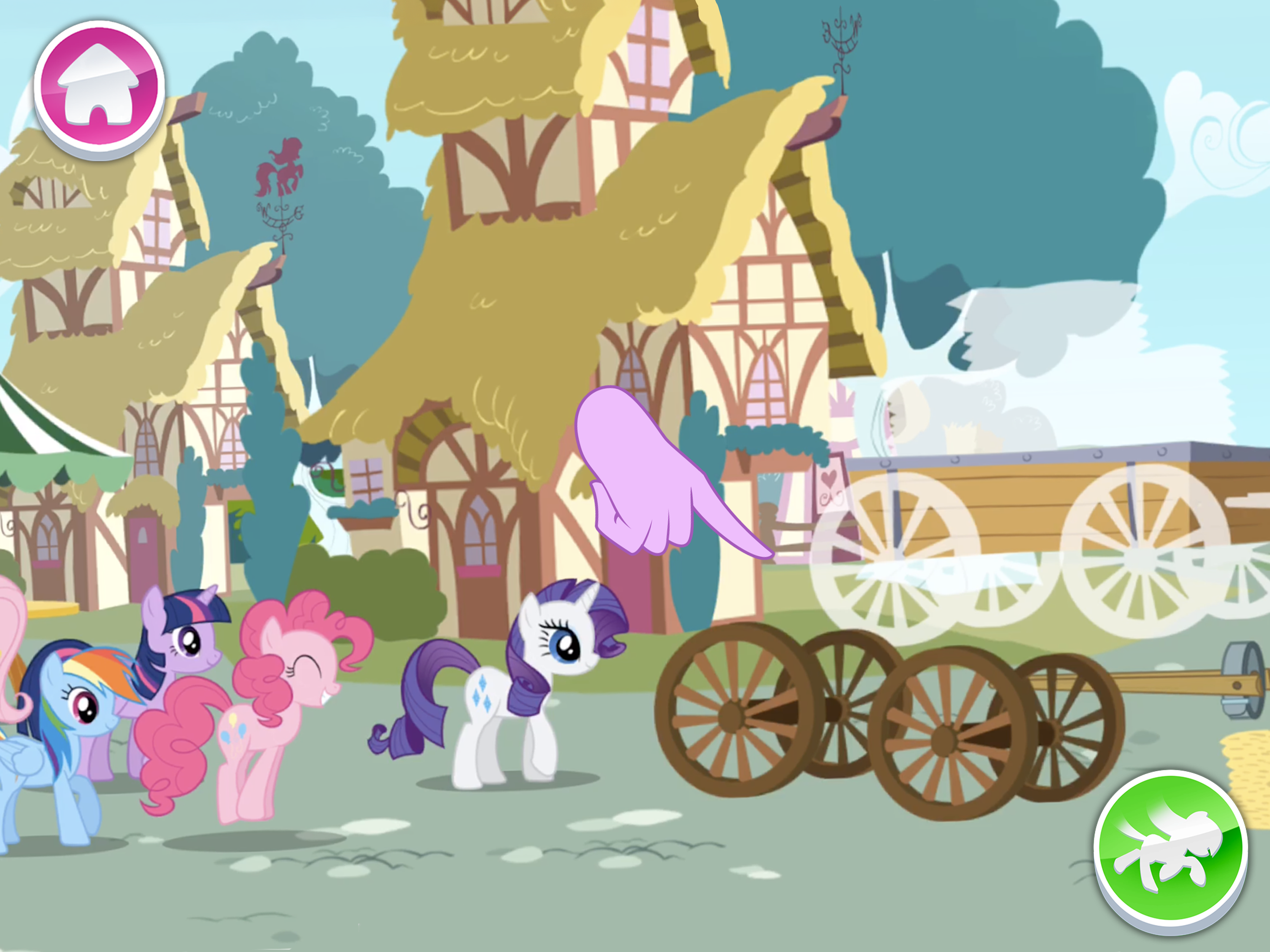 My Little Pony: 조화 퀘스트 게임 스크린샷