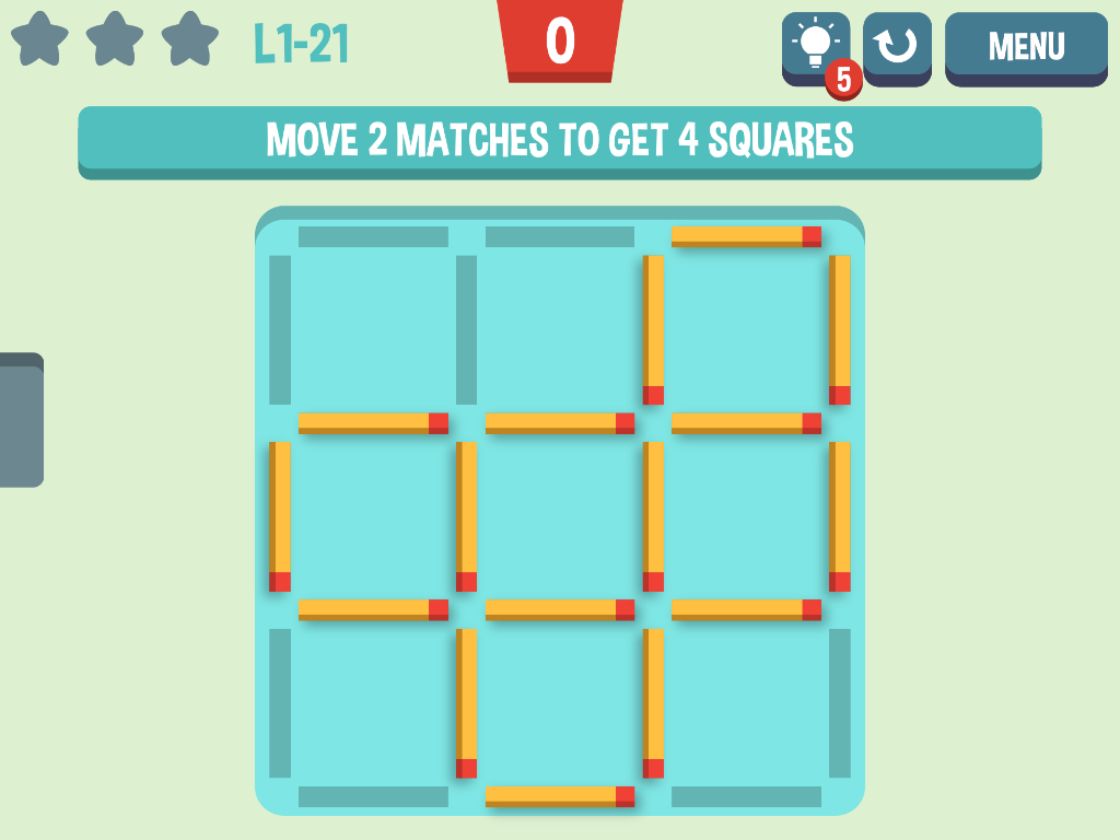 Move the Matches Game Screenshot