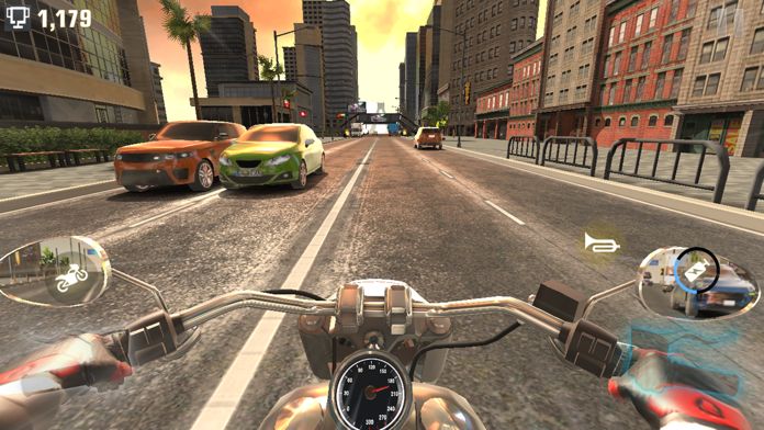 Screenshot of Speed Moto Dash:Real Simulator