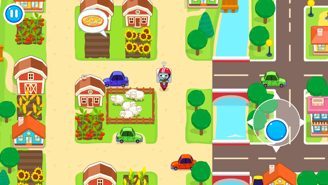 Скриншот игры Pizzeria for kids