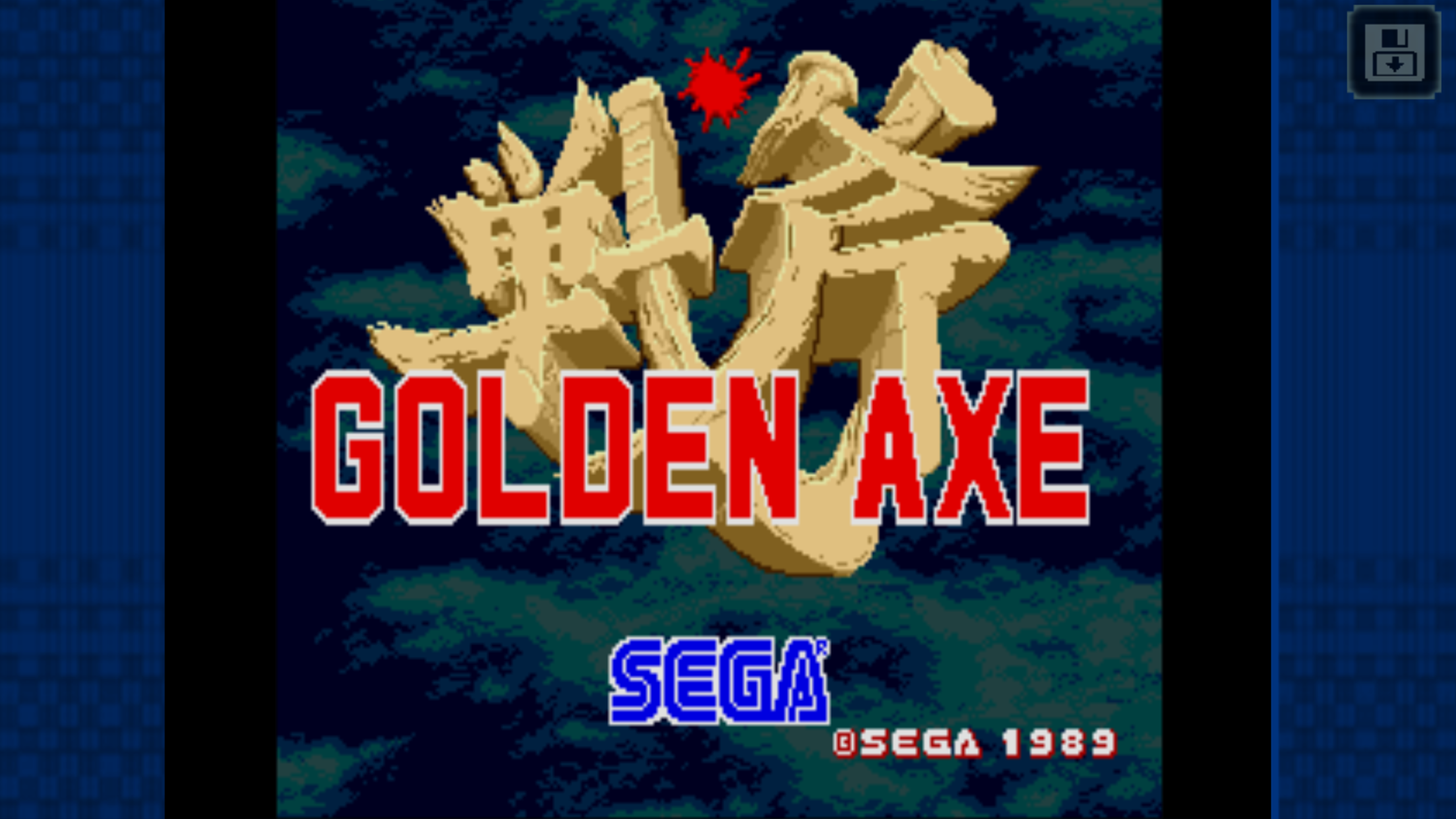 Screenshot of the video of Golden Axe Classics