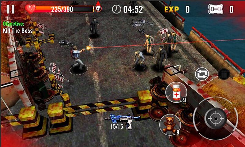 Zombie Overkill 3D Game Screenshot