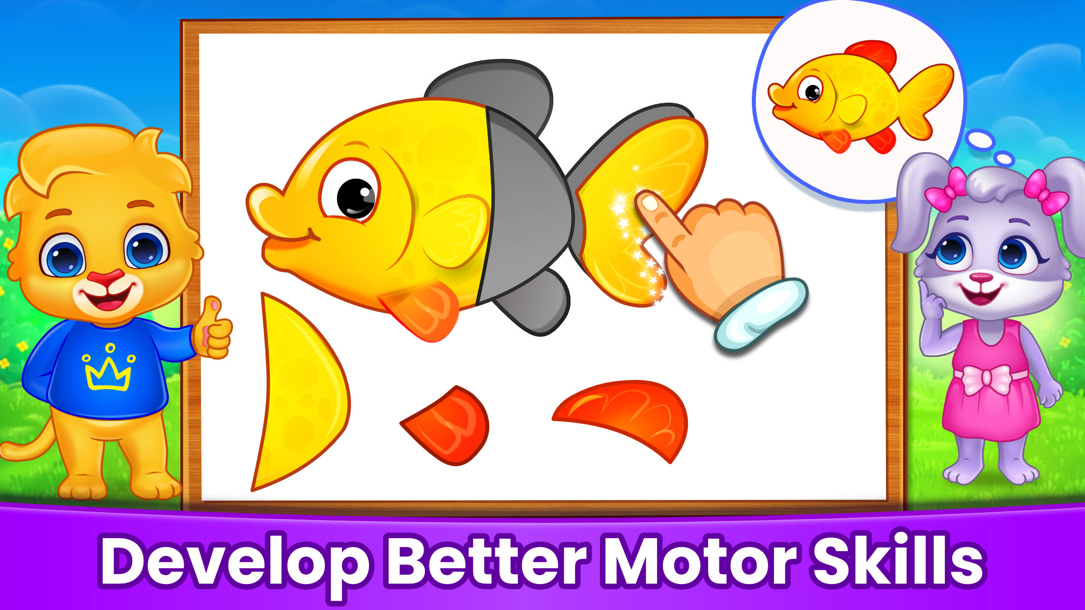 Puzzle Kids: Jigsaw Puzzles Game Screenshot