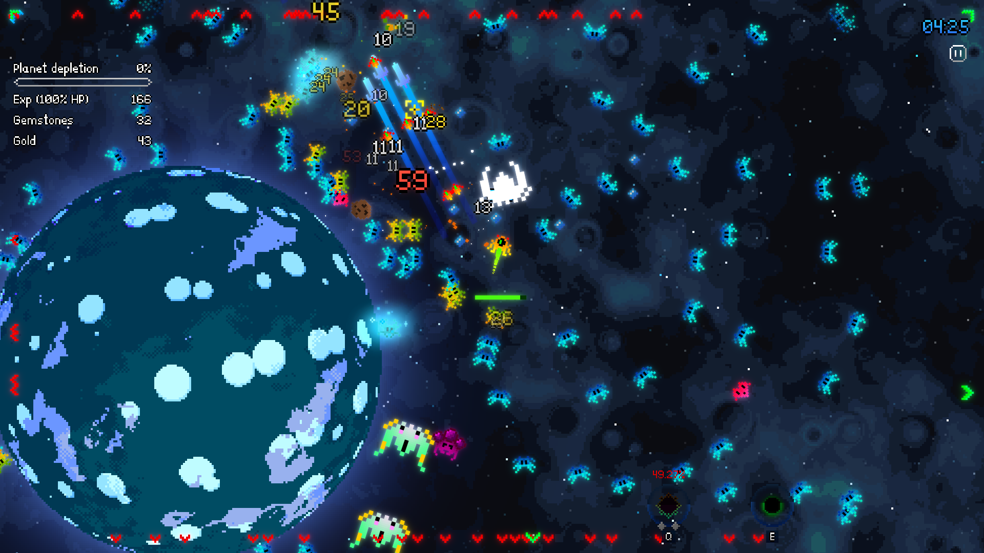 Arcadium - Space Odyssey Game Screenshot