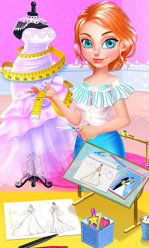 Wedding Dress Fashion Boutique Game Screenshot