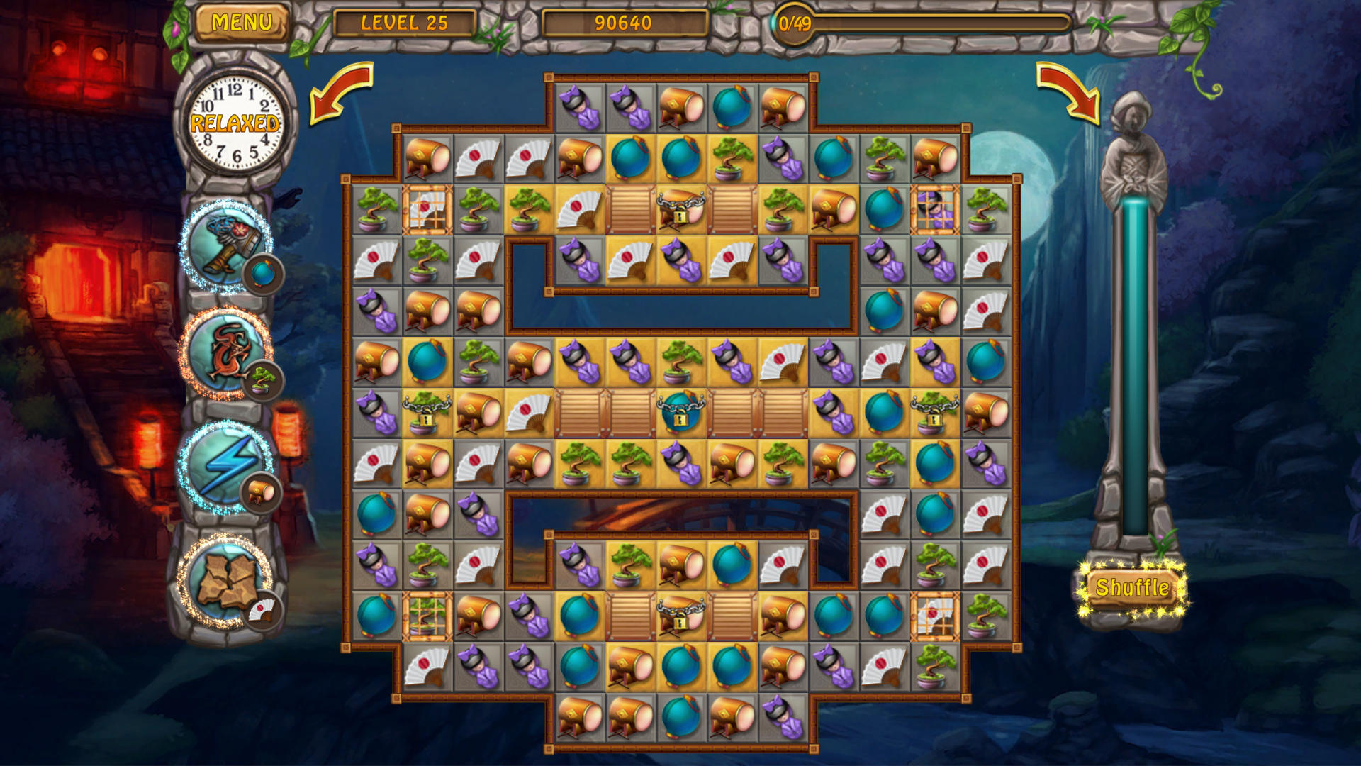 Screenshot of Dreams of a Geisha Match-3