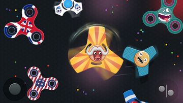 Realtime Fidget Spinner Games Game Screenshot
