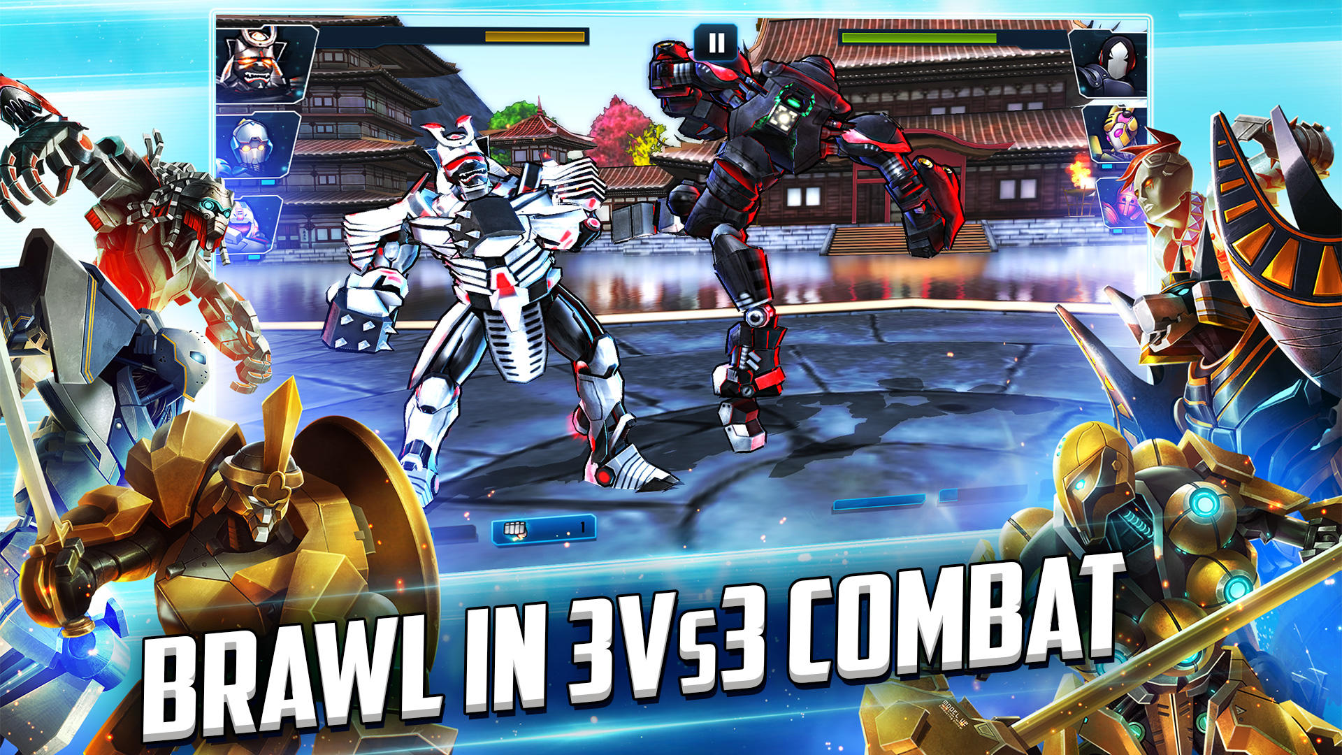 Ultimate Robot Fighting Game Screenshot