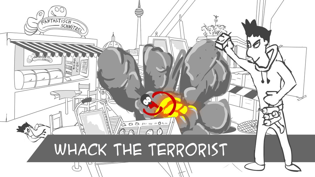 Whack The Terrorist 게임 스크린 샷