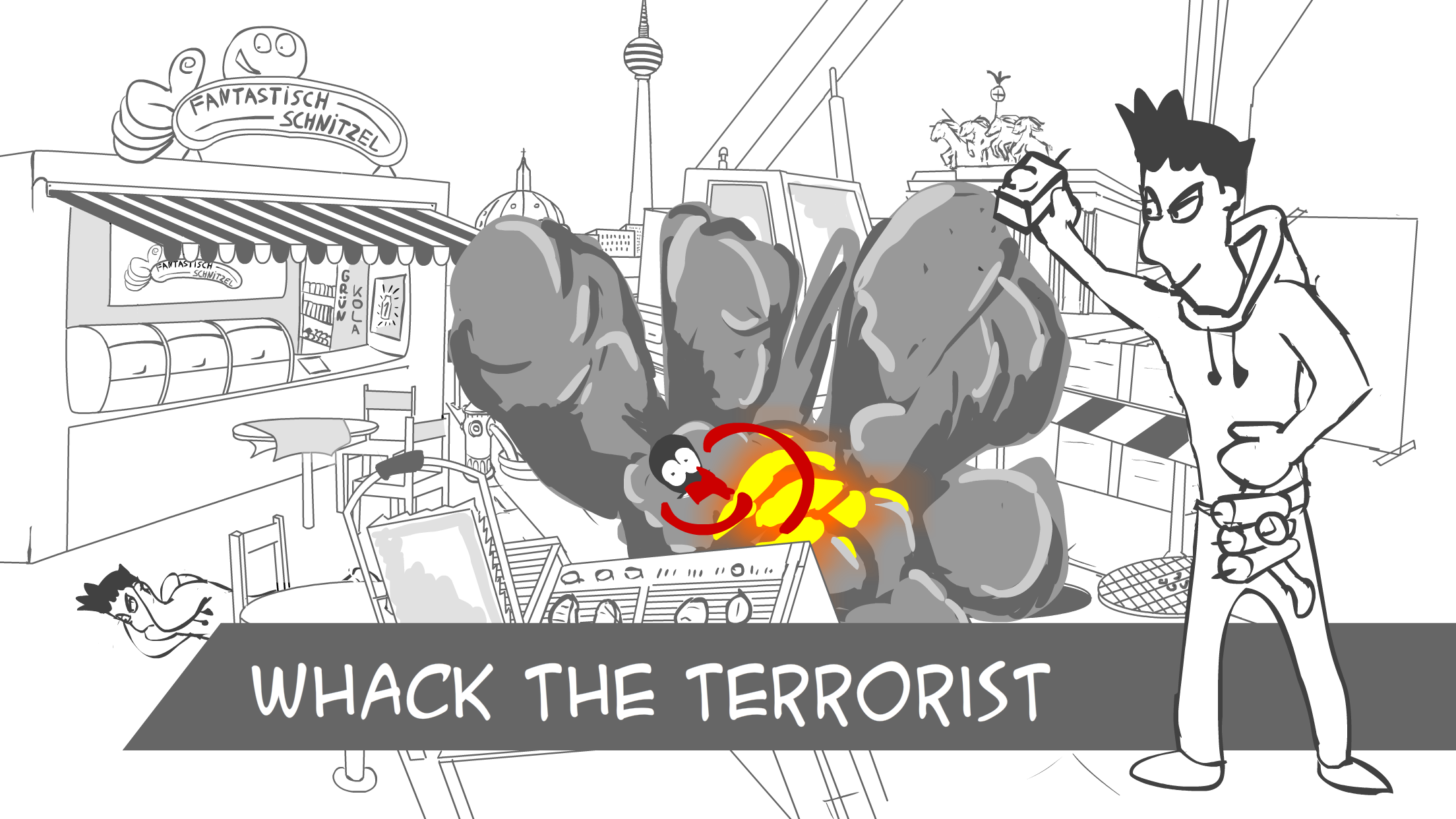 Cuplikan Layar Game Whack The Terrorist