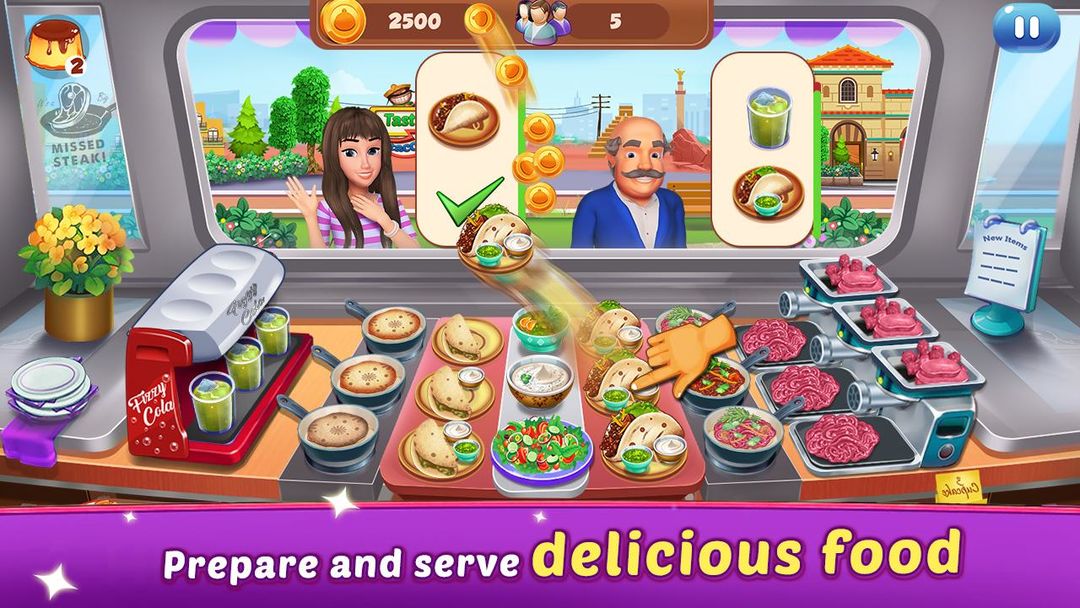 Food Truck : Restaurant Kitchen Chef Cooking Game ภาพหน้าจอเกม
