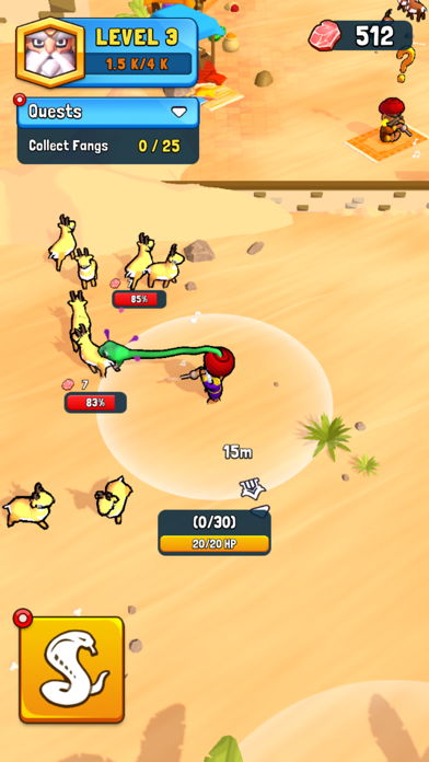 Snake Charmer! ภาพหน้าจอเกม