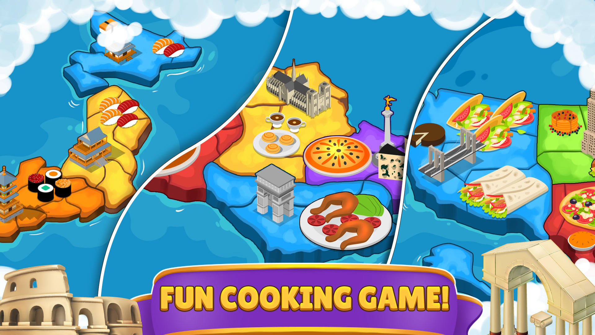 Cooking Travel: Cooking Game Game Screenshot