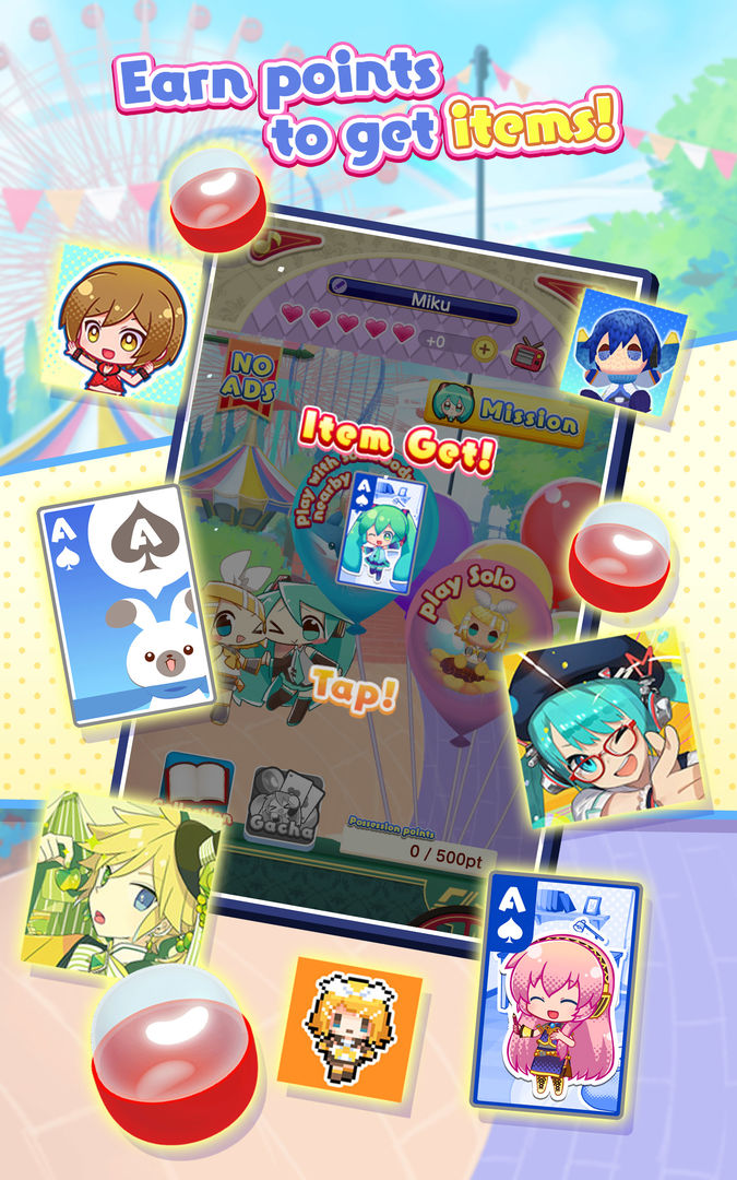 Hatsune Miku Tycoon screenshot game