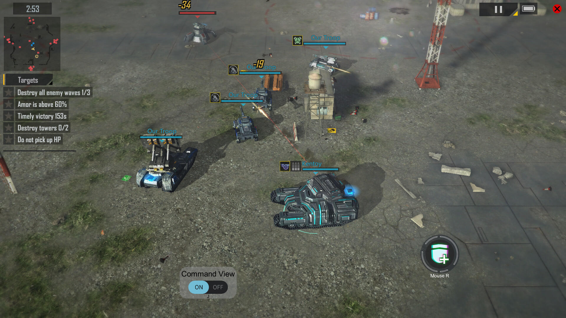 DeathGearX ゲームのスクリーンショット