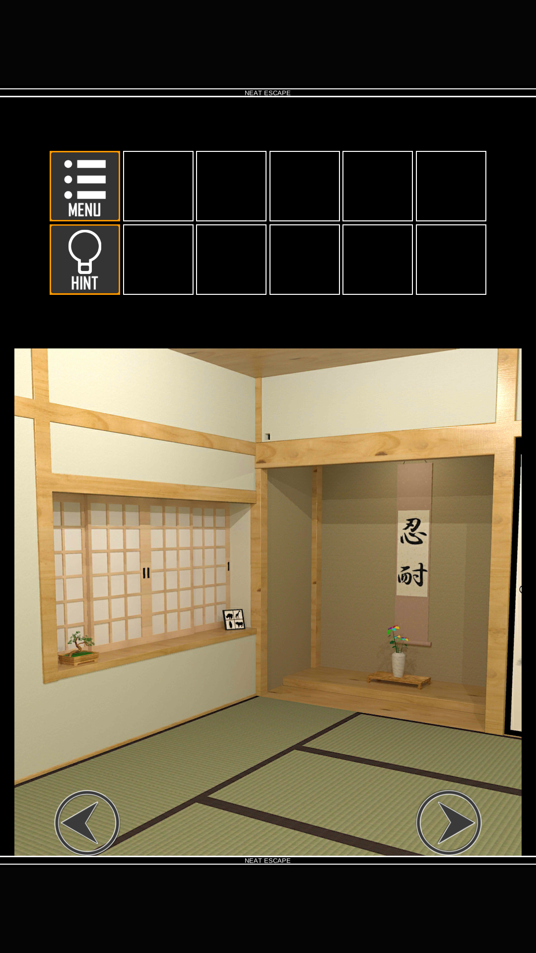 脱出ゲーム　NEAT ESCAPE PACK ゲームのスクリーンショット