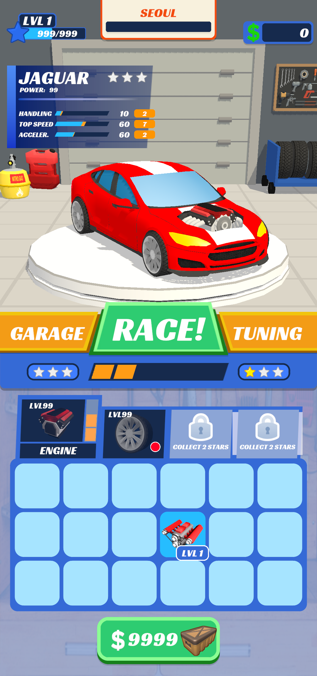 Cuplikan Layar Game Merge 2 Race