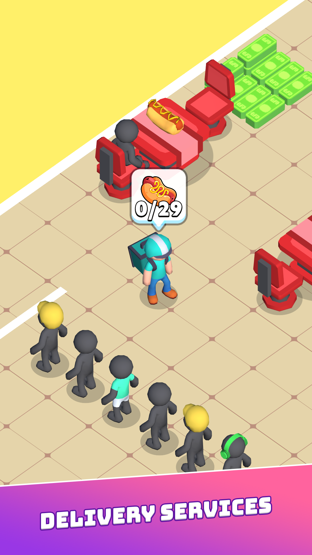 Hotdog Bitte: Idle Tycoon Game Screenshot