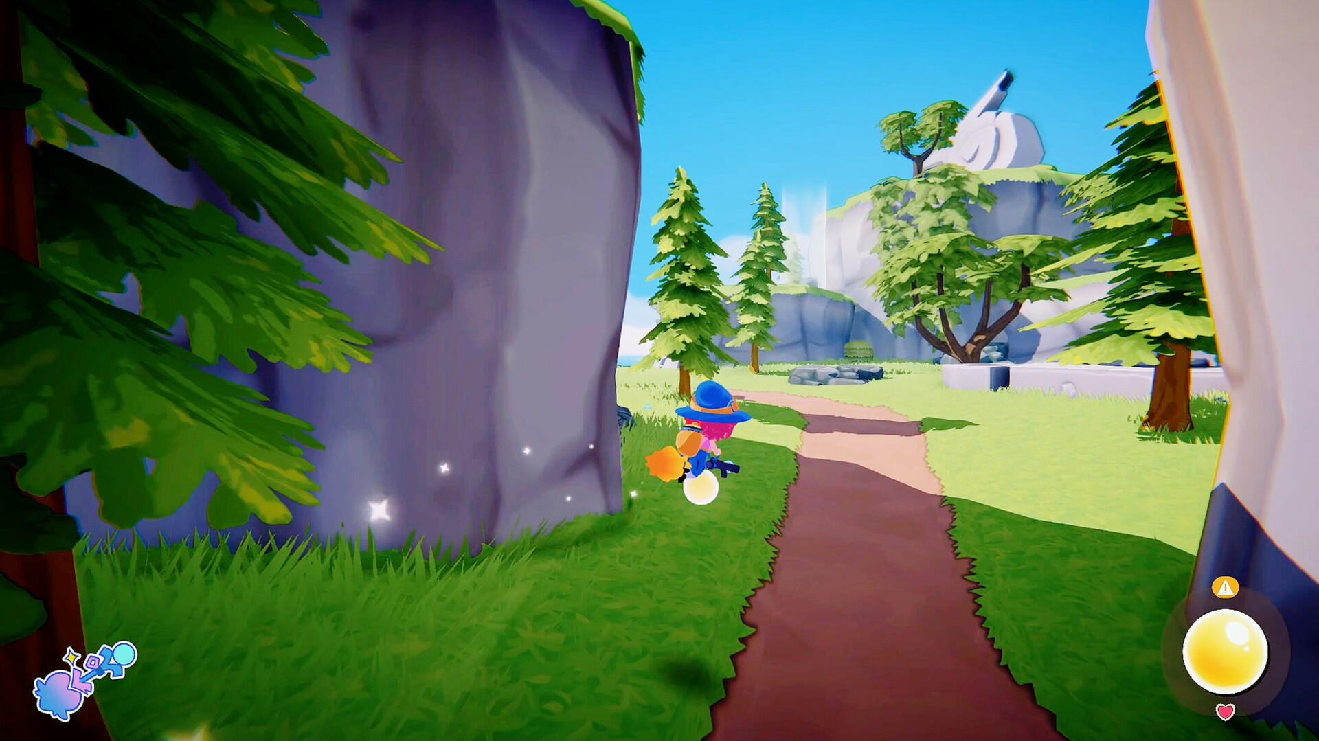 Mika and The Witch's Mountain Game Screenshot