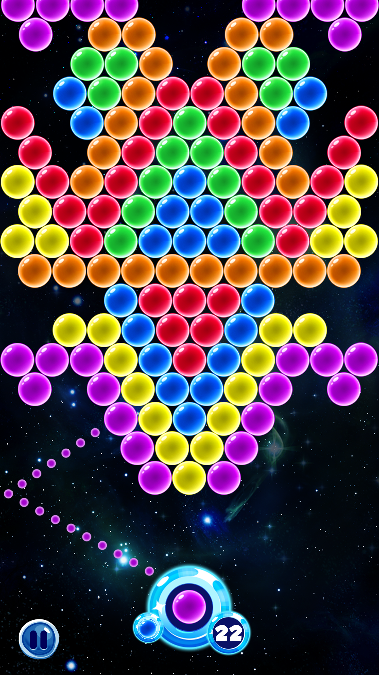 Bubble Solar Shooter 게임 스크린샷