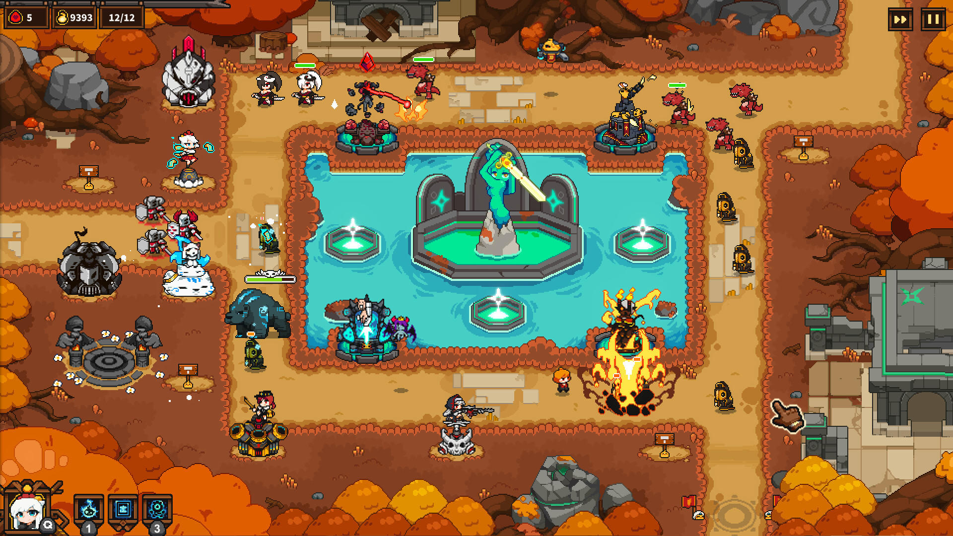 Relic Guardian - Tower Defense ภาพหน้าจอเกม