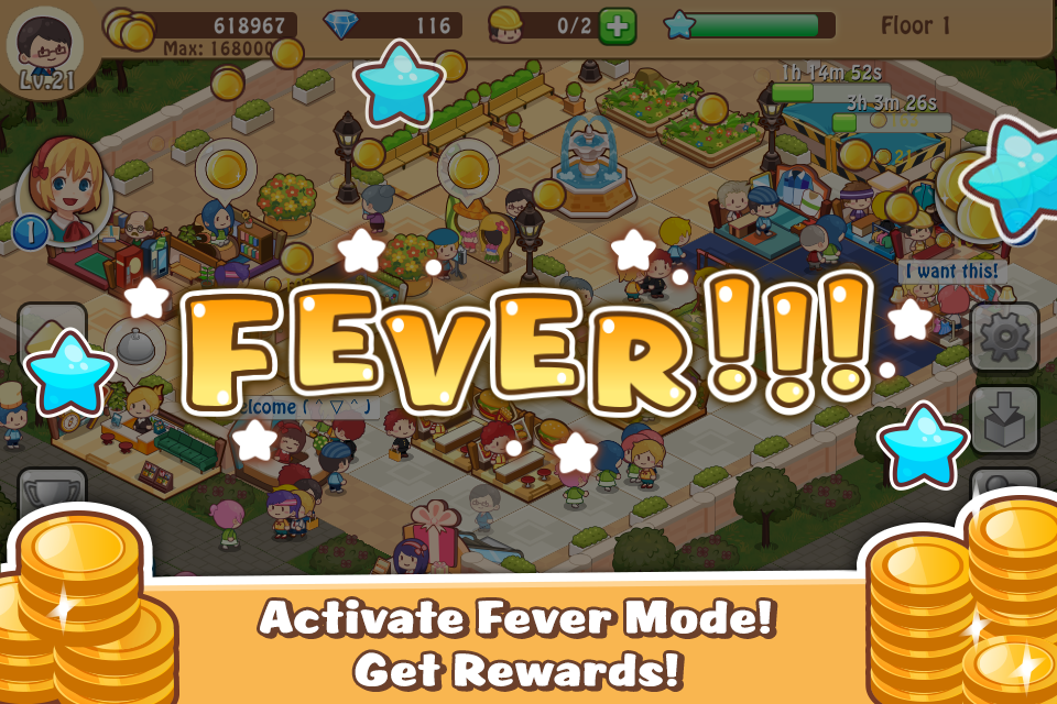 Happy Mall Story: Sim Game Game Screenshot