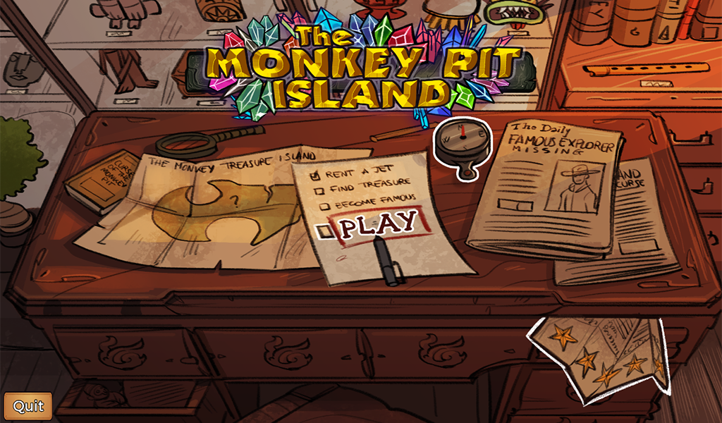 The Monkey Pit Island - Surviv Game Screenshot