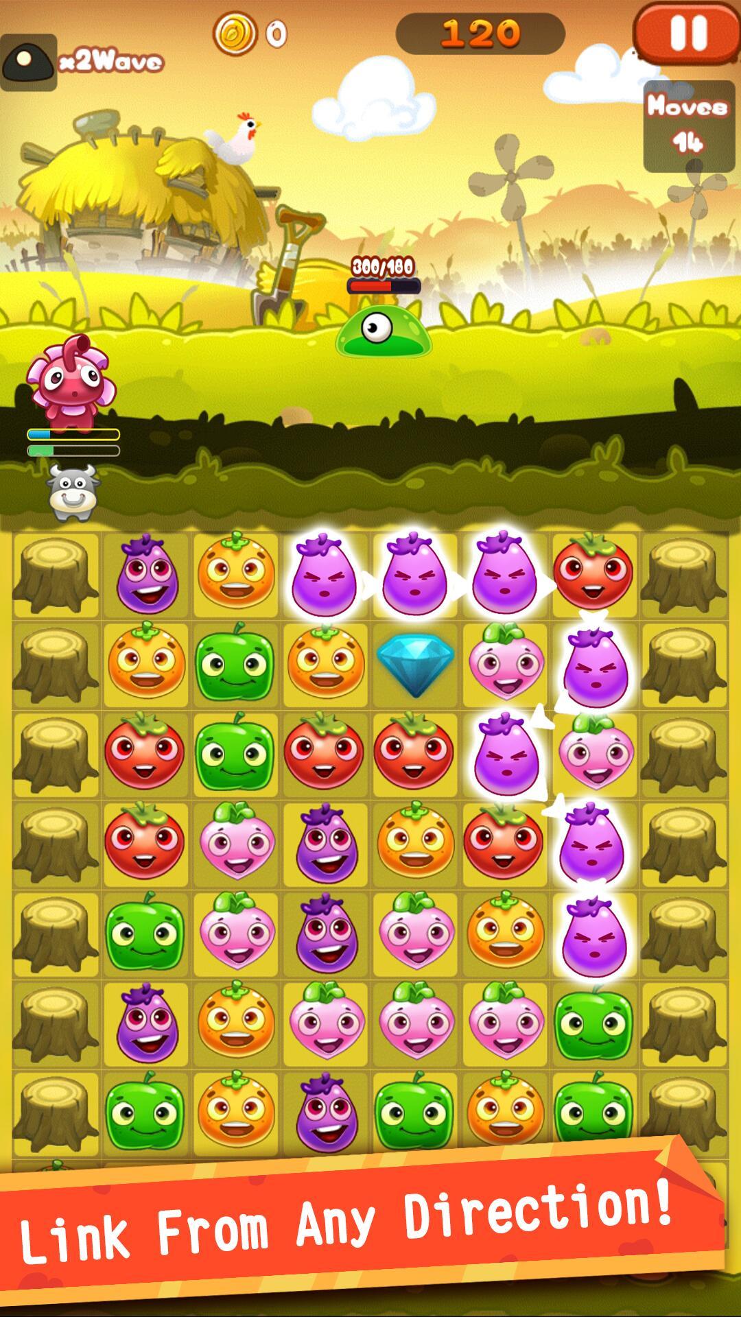 Fruit Heroes Tale - 水果英雄 screenshot game