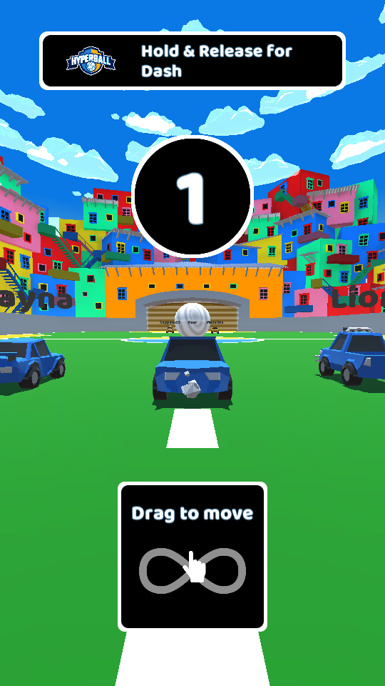 Hyperball Game Screenshot