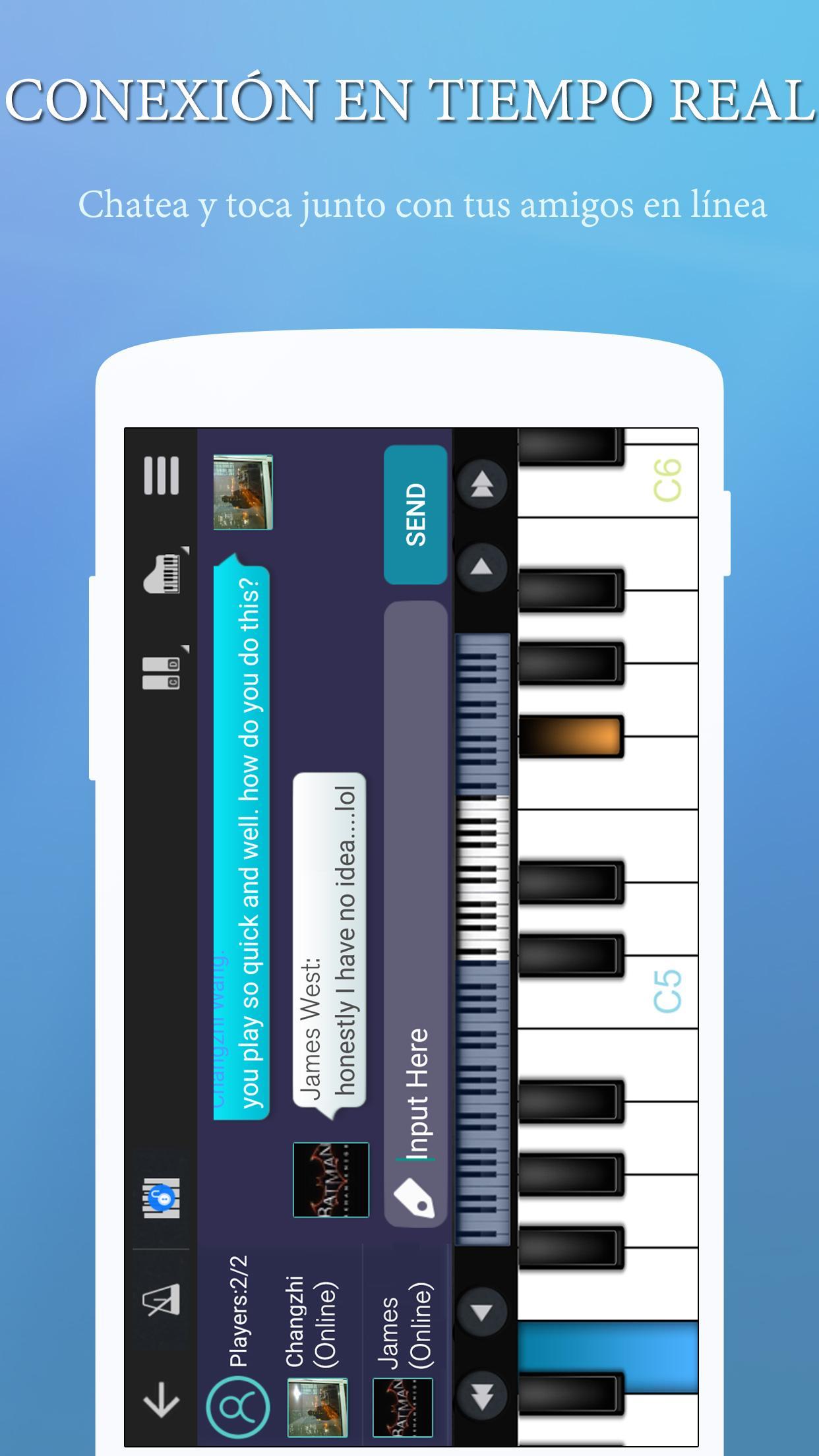 Captura de Pantalla del Juego Perfect Piano