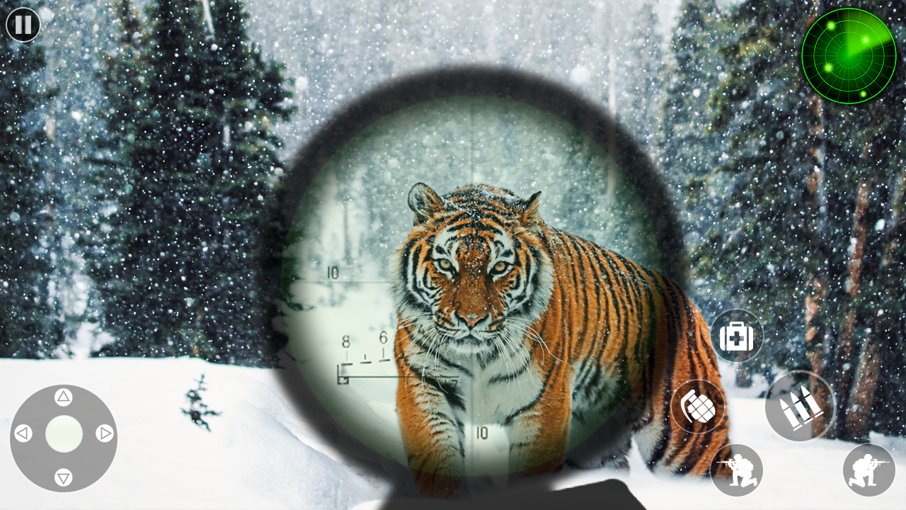 Wild Animal Shooting Games 3D Game Screenshot