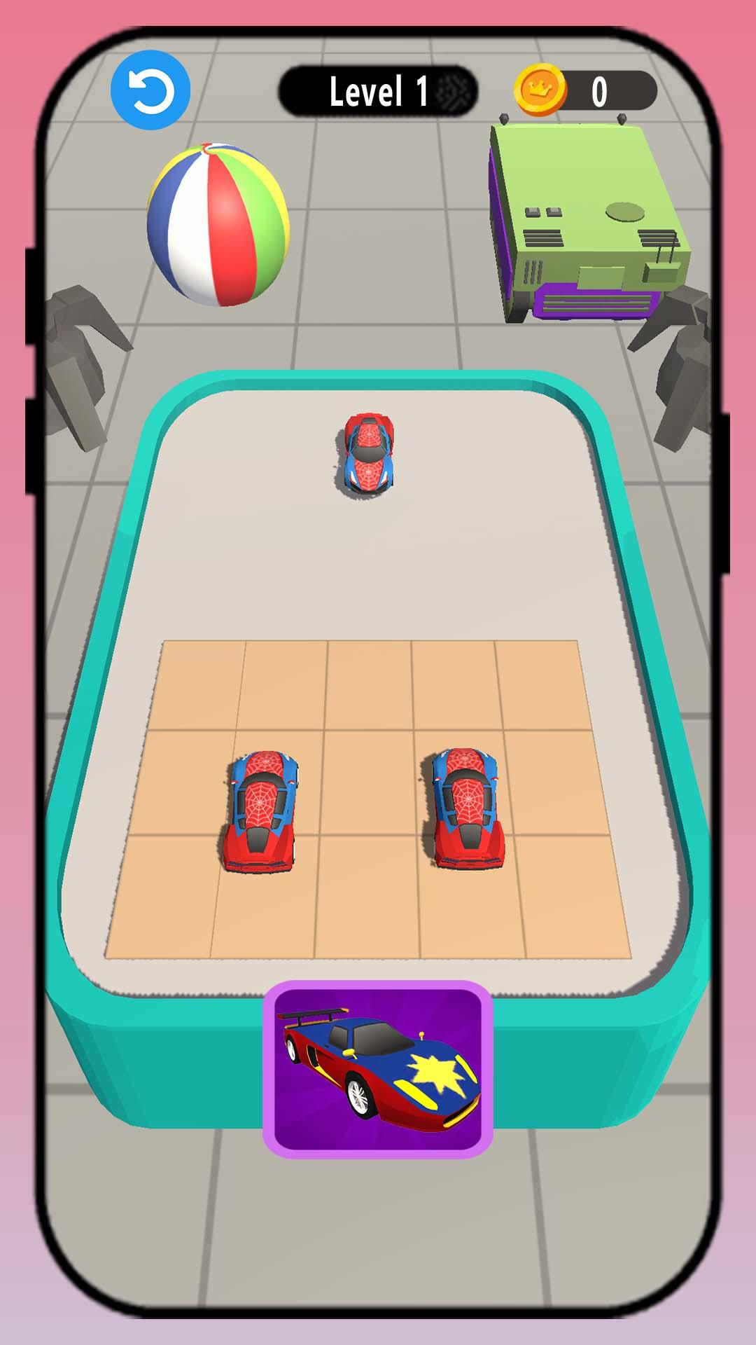 Скриншот игры Merge and Drive: Car Fusion