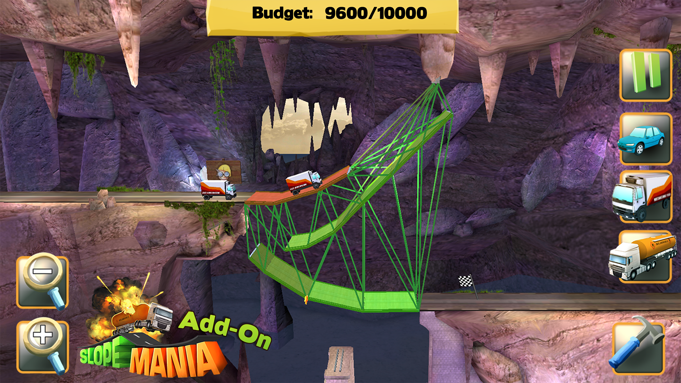 Bridge Constructor ภาพหน้าจอเกม