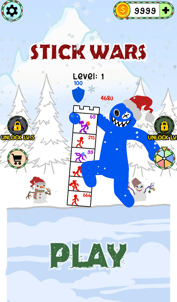 Stick Battle: Hero Tower War Game Screenshot