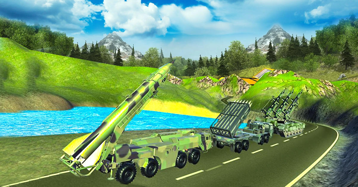 Army Missile Launcher Attack Game Screenshot