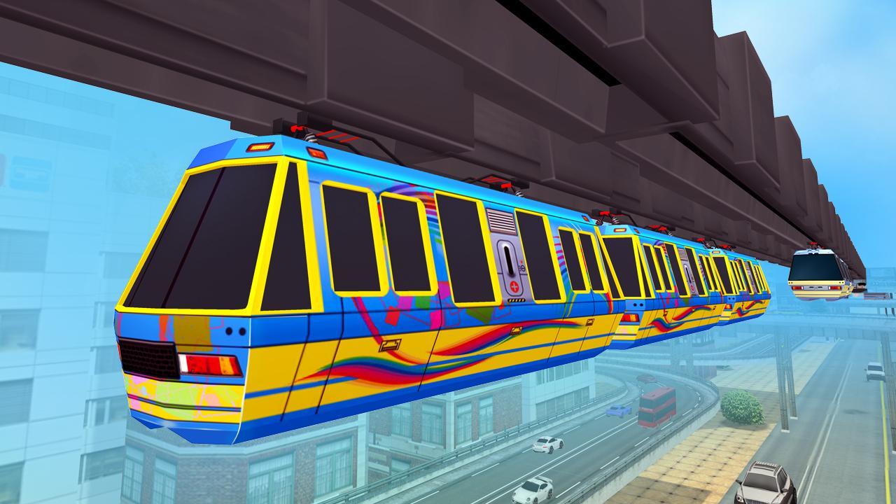 Sky Train Game Game Screenshot