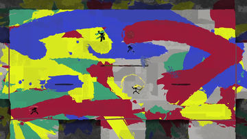 Cuplikan Layar Game Ninjas on Trampolines